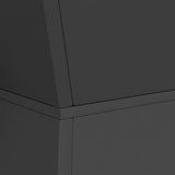 Pillar Planter Black 35 x 35 x 73 cm 873838