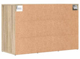 Shoe Cabinet Sonoma Oak 77.5 x 30 x 67 cm Engineered Wood 808714