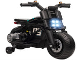 Kids Electric Motorbike with Siren, Horn, Headlights, Music, Training Wheels, for Ages 3-5 Years T3398P422368