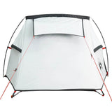 Camping Tent Tunnel 2-Person White Blackout Fabric Waterproof 94615