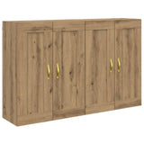 Wall-mounted Cabinet 2 pcs Artisan Oak 69.5 x 34 x 90 cm 3402690