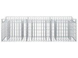 Gabion Raised Bed Silver 42033292