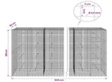 Gabion with 3.5 mm Wire and 5x5 cm Mesh 800x30x200 cm 3462298