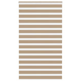 Zebra Blind Sand Brown 130x200 cm Fabric Width 125.9 cm Polyester 4014579