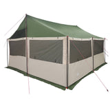Family Tent Green 450 x 400 x 265 cm Polyester and Steel 42028599