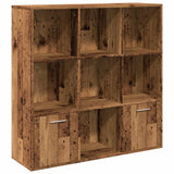 Book Cabinet Old Wood 98x29x97.5 cm Engineered Wood 855966