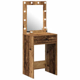 Dressing Table Old Wood 50 x 41 x 135 cm Engineered Wood 865044