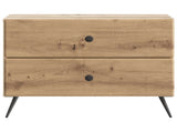 Bedside Cabinet Artisan Oak 62 x 34.5 x 47.5 cm Engineered Wood 895474