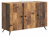 Sideboard Old Wood 89 x 34.5 x 80 cm Engineered Wood 895573