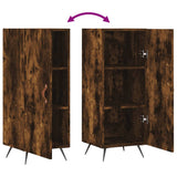 Sideboard Smoked Oak 34.5x34x90 cm Engineered Wood 828513