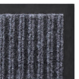 Door Mat Grey 120 x 180 cm PVC 241277