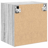 Garage Wall Cabinets 2 pcs Grey Sonoma Engineered Wood 860636