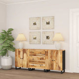 Sideboards 3 pcs Rough Mango Wood 3143638