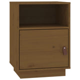 Bedside Cabinet Honey Brown 40x34x55 cm Solid Wood Pine 818321