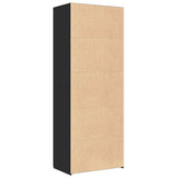 Highboard Black 70x42.5x185 cm Engineered Wood 3281428