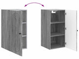 Wall-Mounted Cabinet Grey Sonoma 33 x 34.5 x 90 cm 898081