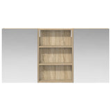 Bathroom Cabinet Set 3 pcs 120 x 10.5 x 60.5 cm Engineered wood 3403730