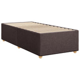 Bed Frame without Mattress Dark Brown 100x200 cm Fabric 3284711