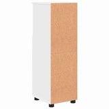 Bathroom Cabinet White 30 x 35 x 95 cm Engineered wood & Metal 883314