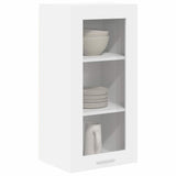 Hanging Cabinet with Door White 40 x 31 x 80 cm Engineered Wood 884298