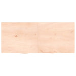 Table Top 140x60x cm Untreated Solid Wood Oak 3156318