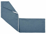 Cushion with Pillow HEERLEN 2 pcs Jeans Blue Fabric 926094