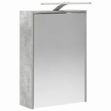Bathroom Cabinet Set 5 pcs Concrete Grey Engineered Wood 3406282