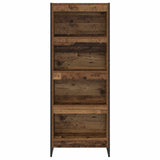 Book Cabinet Old Wood 60 x 30 x 155 cm Engineered Wood 886400