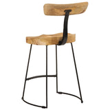 Bar Stools 2 pcs 49x43x79 cm Solid Wood Mango 4013523