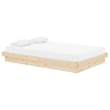 Bed Frame without Mattress Solid Wood Small Double 819942