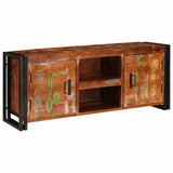 TV Cabinet Multicolour 120 x 30 x 50 cm Solid reclaimed wood 4104753