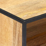 TV Cabinet 120x30x45 cm Solid Mango Wood 247742