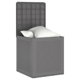 Storage Box Light Grey 55 x 53 x 57 cm Polypropylene 870582