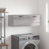 Wall Cabinet Grey Sonoma 100x36,5x35 cm Engineered Wood 830130