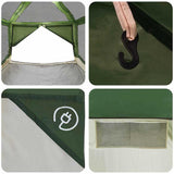 Inner Tent 7-Person 7-Person 300 x 300x 250 cm Green and Grey 42004062
