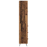 Highboard Cabinet with Shelf 2 pcs Old Wood Engineered Wood 3415617