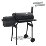 Outdoor Grill 103 x 60 x 113 cm Steel Black 3443037