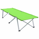 Folding Camping Bed Folding 2 pcs Dark green 62 x 194 x 42 cm 42003126