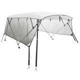 4-bow Bimini Top with Mesh Sidewalls 243xx137 cm 94851