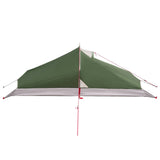 Backpacking Tent Green 2-Person 185T Polyester with PU Coating 42018574