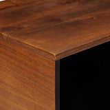 Coffee Table Brown 80 x 50 x 40 cm Solid Mango Wood 4018228