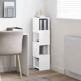 Corner Cabinet 25.5x25x102cm Engineered Wood 889805