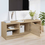TV Cabinet Sonoma Oak 102x35.5x36.5 cm Engineered Wood 811370
