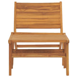 Garden Chair Natural Teak 49366