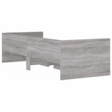 Bed Frame without Mattress Grey Sonoma 75x190 cm Small Single Small Single 3207362