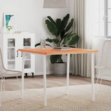 Table Top 80x80x2.5 cm Square Solid Wood Beech 355976