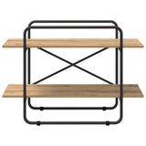 Bookshelf 2-Tier 100 x 35 x 70 cm PB Artisan Oak 8007803