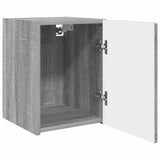 TV Wall Cabinet Wall-mounted 2 pcs Grey Sonoma 30 x 31 x 40 cm 892262