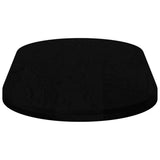Table Top Dark Brown 120x60x4 cm Solid Wood Oak Oval 4009083