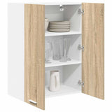 Hanging Cabinet Sonoma Oak 60 x 31 x 80 cm Engineered Wood 884276